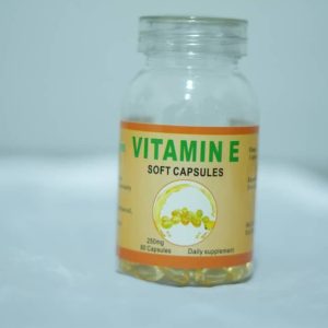 Vitamin E soft capsules Supplement