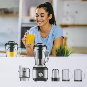 600 Watts 6-in-1 Blender Makiinad cabitaan lagu shiito