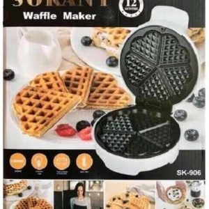 sokany Waffle Maker qalabka waffle lagu sameeyo 1000 wat