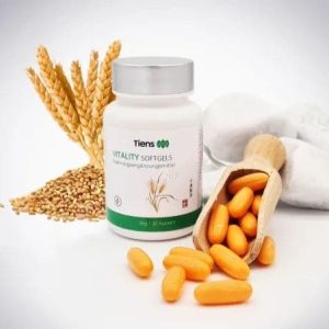 Vitality Softgels Waxay qurxisaa maqarka