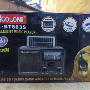 Radio solar ku shaqeynayo o wireless ah