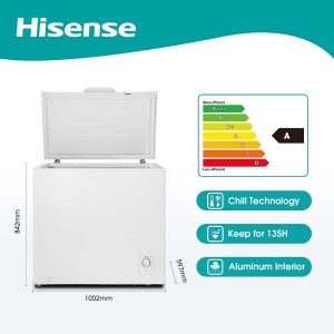 Firinjiyeer Hisense Chest Freezer, 245 Litre Capacity