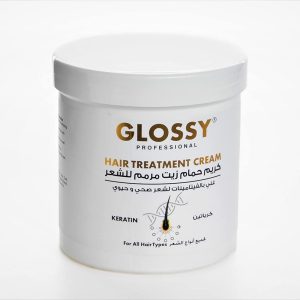 Glossy Professional Hair Treatment kareemka timaha