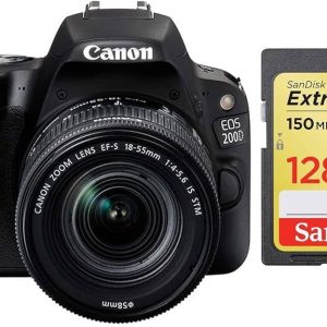 CANON EOS 200D DIGITAL DSLR CAMERA EF-S 18-55