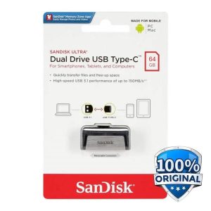 Flash Sandisk UFM 64GB Ultra Dual Drive USB Type C