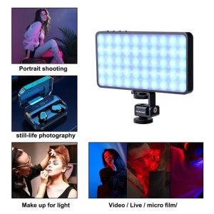 nalka kaamarada 12W Portable Full Color RGB LED