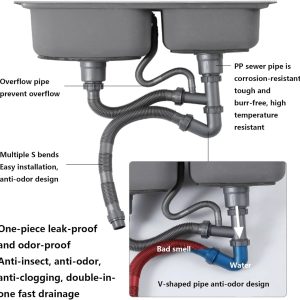 Kitchen Sink Saxanka jikada alaabta lagu dhaqdo