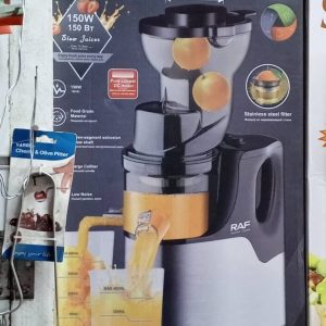 RAF Slow juicer awopdeeda waa 150 watt damaanad leh