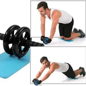 PUSHUP BAR EXERCISE 2 WHEELS