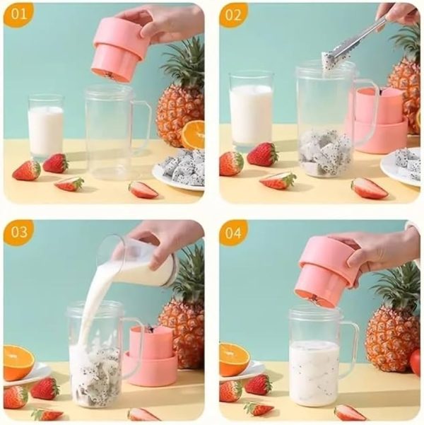 PORTABLE AND RECHARGEABLE MINI BLENDER