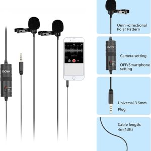 BOYA 2 MICROPHONE BOYA BY MIDM