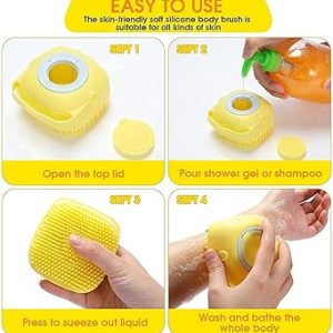 SILICONE MASSAGE BATH BRUSH