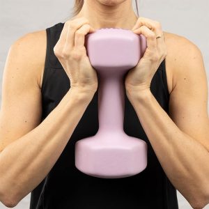 DUMBELLS COLOUR SET 10 KG