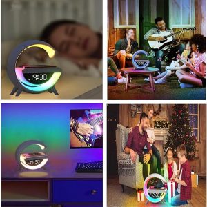WIRELESS CHARGING ALARM CLOCK