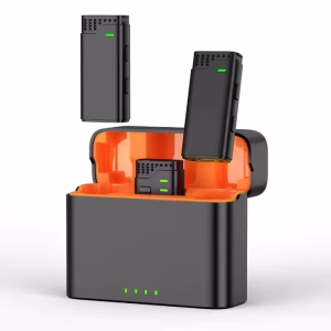 DUAL WIRELESS MICROPHONE POWER BANK