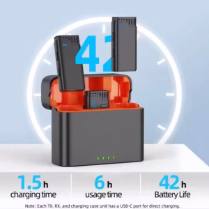 DUAL WIRELESS MICROPHONE POWER BANK