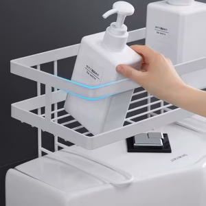 TOILET SHOPPING RACK