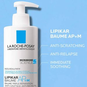 Lipikar Balm AP+M Moisturiser For Dry Skin 400ml
