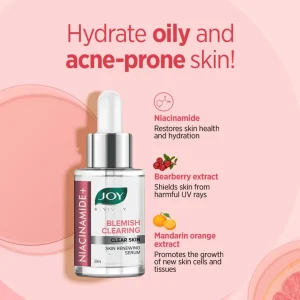 Joy Blemish Clearing Niacinamide Face Serum for Clear Skin