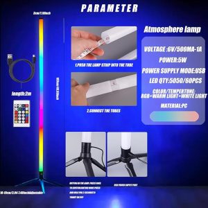 Rightsure RGB Smart Remote Control Floor Lamp