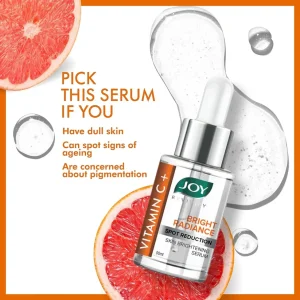 Joy Bright Radiance Vitamin C Face Serum for Skin Brightening