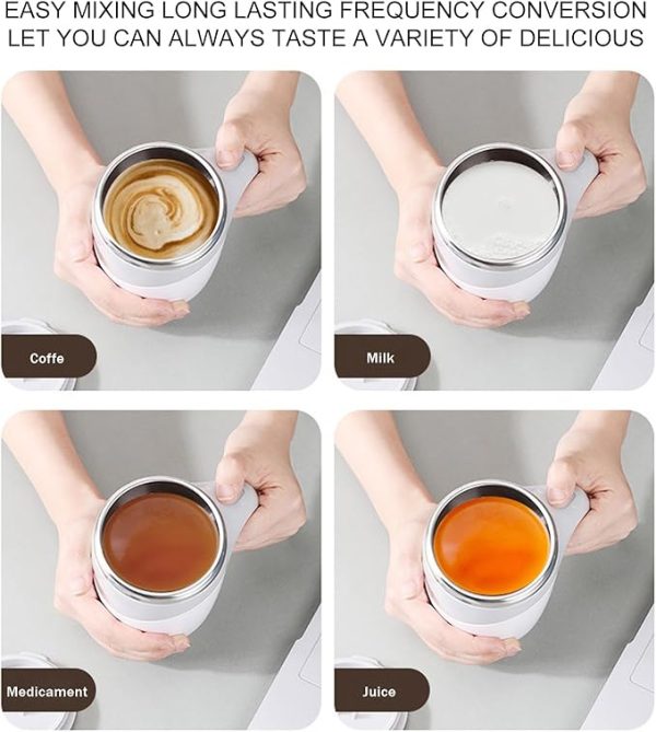 Automatic Magnetic Stirring Coffee Mug