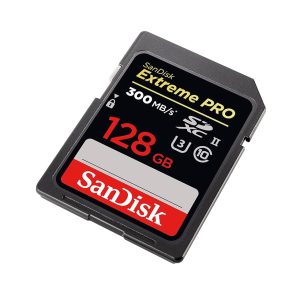 Memory Camera 128GB 4K 300MB/S