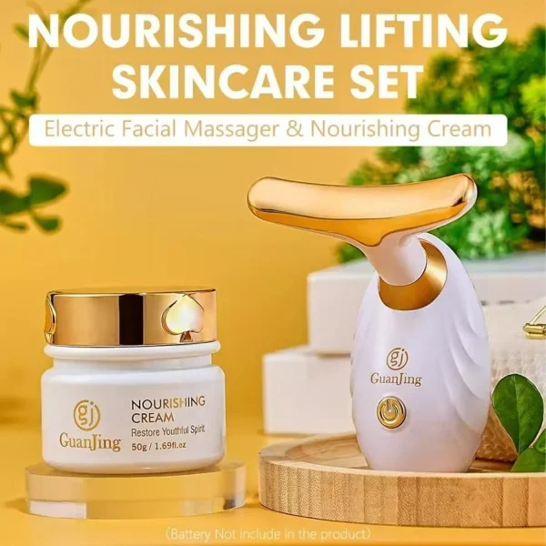 Guanjing Nourishing Lifting Skincare Set Facial Massager - Image 4