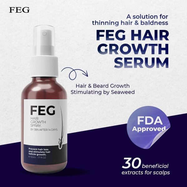 FEGPLUS Hair & Beard Growth Serum - Image 5