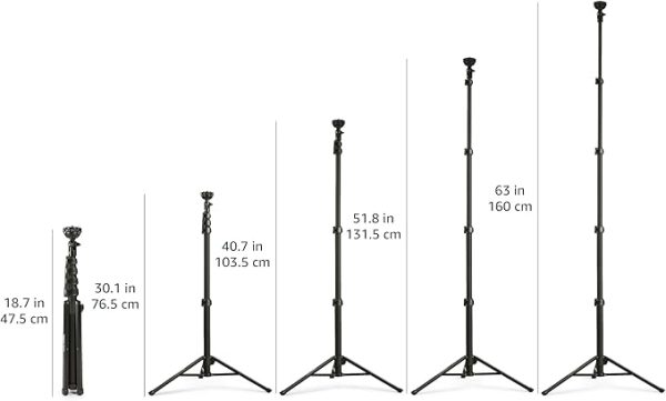 64-inch Extendable Tripod for iPhones and Smartphones - Image 3