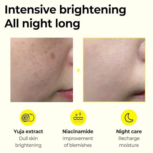SOME BY MI Korean Beauty Super Whitening Yuja Niacin Brightening Sleeping Mask - Image 2