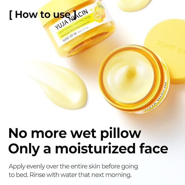 SOME BY MI Korean Beauty Super Whitening Yuja Niacin Brightening Sleeping Mask - Image 4