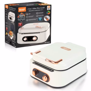 RAF Multifunctional Hot Electric Cooking Pot Machine Pan Frying Pot
