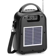 Solar Powered Portable Wireless Mini BT Speaker Subwoofer